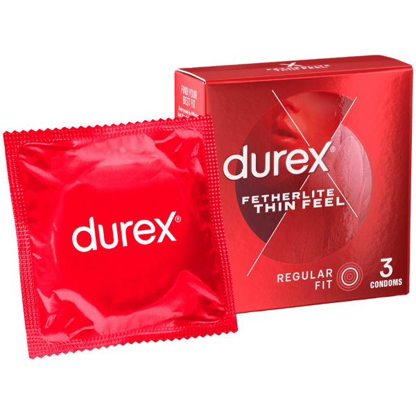 Durex Thin Feel – 20% Thinner Condoms Pack of 3 One Size > Essentials > Condoms