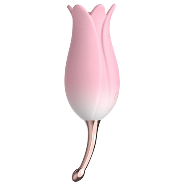 Bloom Silicone Clitoral Vibrator - Soft Pink > Sex Toys For Ladies > Rose Stimulators Main image