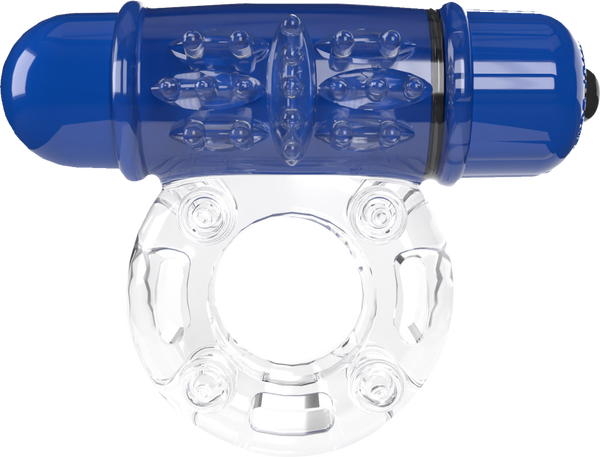 Owow 4B Low Pitch Bass Vibrating Ring – Body-Safe SEBS Stretchy Ring > Cock Ring > Vibrating