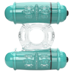 Double Wammy 4T High Pitch Treble (Kiwi) > Cock Ring > Vibrating