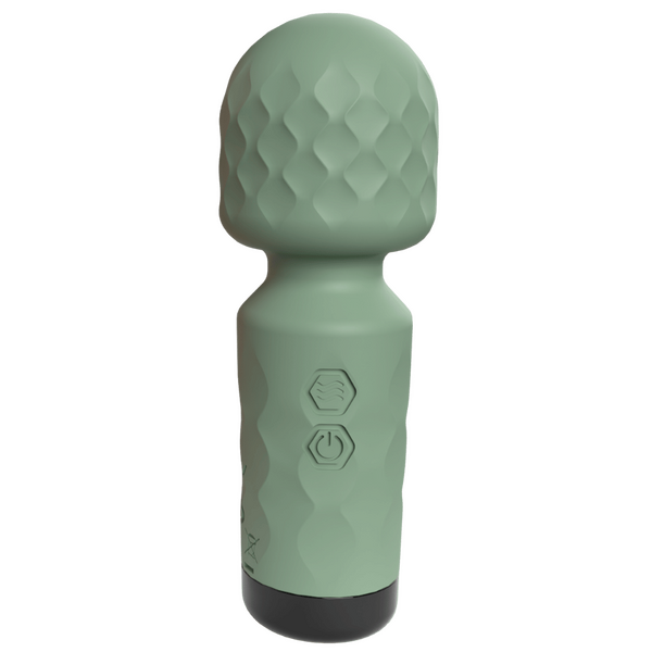 Cuties - Winny Rechargeable Mini Wand (Sage Green) > Sex Toys > Mini Massagers