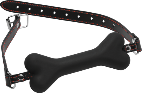 Hound Adjustable Dog Bone Gag – Silicone Bit Gag > Bondage Gear > Gags and Bits