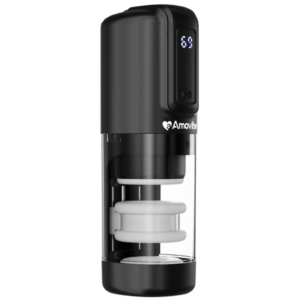 Porsha Automatic Masturbator – Vibrating and Heating Male Pleasure Device > Sex Toys For Men > Masturbators Premium