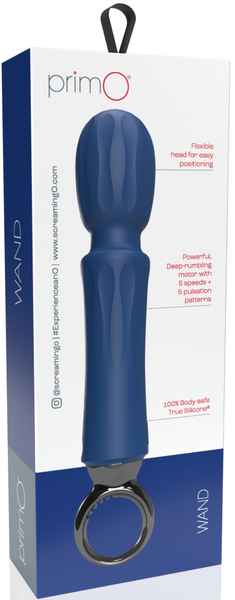 Screaming O PrimO Wand – Rechargeable Portable Wand Vibrator with 10 Vibration Functions > Sex Toys > Massage Wands