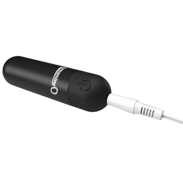 Rechargeable Soft Touch Bullet Vibrator (Black) – Waterproof Rechargeable 5-Speed Bullet Vibrator > Vibrators > Mini Vibrators