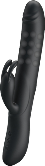 Pretty Love Rechargeable Colin Luxury Rechargeable Silicone Vibrator With Inflatable Head > Vibrators > Ladies > Rabbit Multi