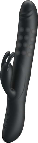 Pretty Love Rechargeable Colin Luxury Rechargeable Silicone Vibrator With Inflatable Head > Vibrators > Ladies > Rabbit Multi