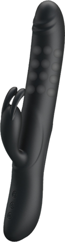 Pretty Love Rechargeable Colin Luxury Rechargeable Silicone Vibrator With Inflatable Head > Vibrators > Ladies > Rabbit Multi