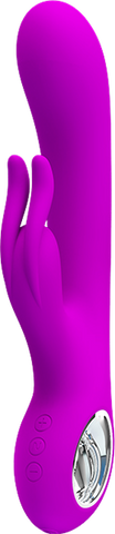 Rechargeable Hot Rabbit – Waterproof Silicone 7 Function Rechargeable Vibrator > Vibrators > Ladies > Rabbit