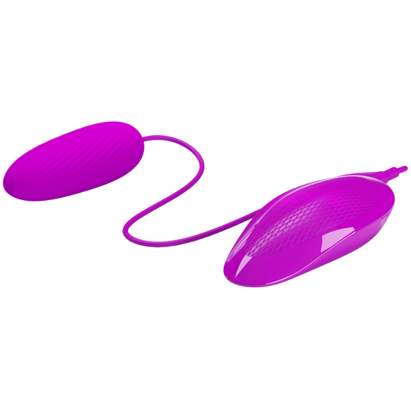 Silicone Naughty Egg – Remote-Controlled Wired Vibrating Egg > Sex Toys For Ladies > Vibrating Eggs