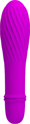 Solomon Mini Vibrator – Silicone Small Vibrator with Swirl Tip > Vibrators > Mini Vibrators