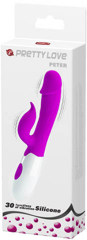 Peter G-Spot Rabbit Vibrator – 30 Function Dual Motor Rabbit Vibrator > Vibrators > Ladies > Rabbit