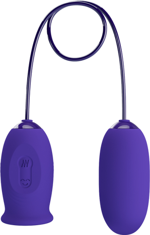 Daisy Licking & Vibrating Combination (Purple) > Vibrators > Ladies > Clitoral Vibrators and Stimulators