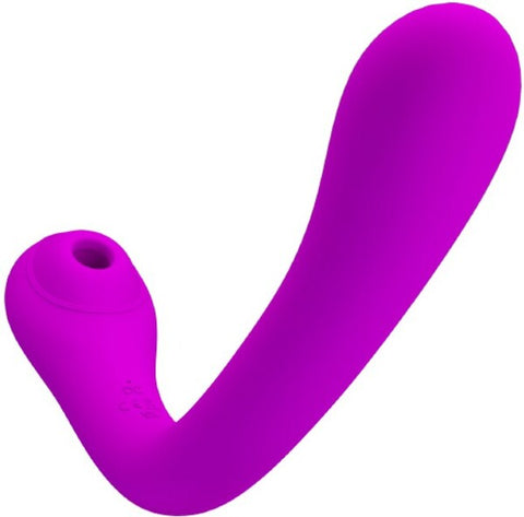 Rechargeable Alex (Purple) – Dual-Action Clitoral Sucking Vibrator with G-Spot Stimulator > Vibrators > Ladies > Clitoral Vibrators and Stimulators