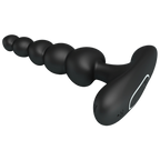 Corban Rechargeable Butt Plug – Flexible Graduated Anal Beads Sex Toy > Anal Range > Vibrating Butt Plugs