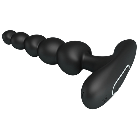 Corban Rechargeable Butt Plug – Flexible Graduated Anal Beads Sex Toy > Anal Range > Vibrating Butt Plugs