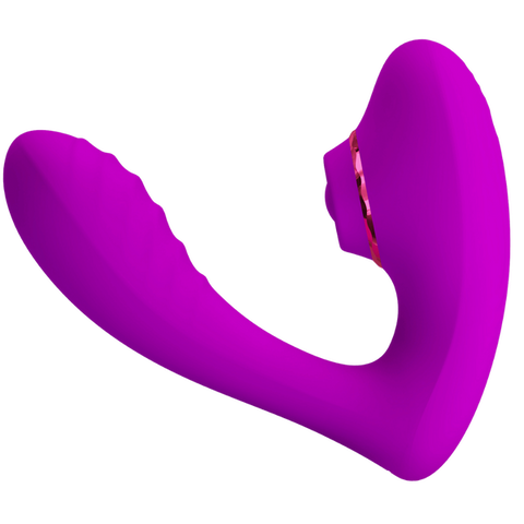 PrettyLove Rechargeable Nauty – Waterproof Clitoral Stimulator with 10 Vibration and 7 Thumping Settings > Vibrators > Ladies > Clitoral Vibrators and Stimulators
