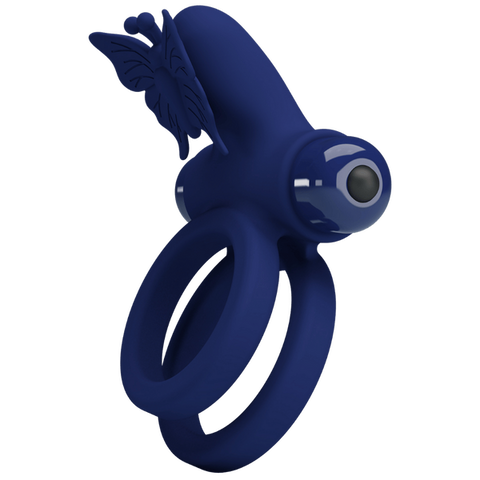 Pretty Love 10 Function – Soft Silicone Vibrating Butterfly Cock Ring > Sex Toys > Couples Toys