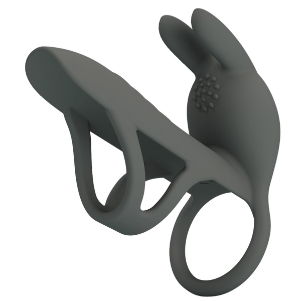 Matty Vibrating Penis Sleeve and Clitoral Stimulator – Silicone Sleeve and Stimulator Set > Sex Toys For Men > Penis Sleeves