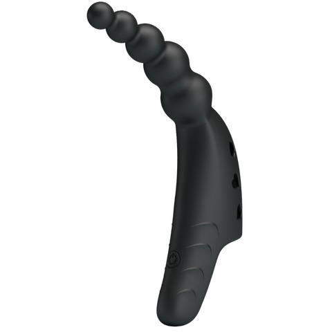 Jordin Honey Finger - Flexible Ribbed G-Spot And Clitoris Stimulating Vibrator With 10 Settings > Vibrators > Finger Vibrators