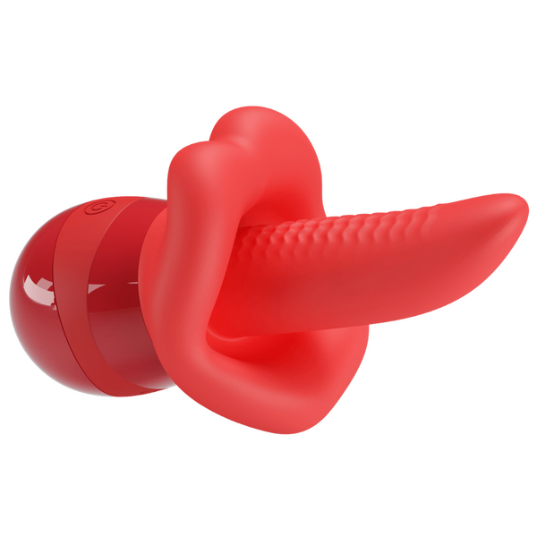Pretty Love Obelia Flaming Lips – Waterproof Dual Stimulator With 10 Vibration Modes > Sex Toys For Ladies > Clitoral Vibrators and Stimulators