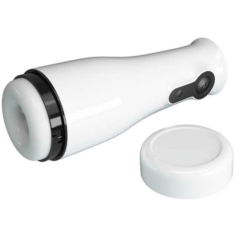 Sabrina – Rechargeable Rotating Men's Masturbator with Voice Function, Pressure-Sensitive Button, and Five Speed Settings > Sex Toys For Men > Masturbators > Vibrating
