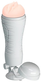 Flora Pussy Masturbator – Lifelike Sleeve with Suction Cup Base Stroker > Sex Toys For Men > Masturbators > Manual