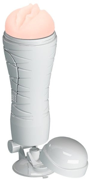 Flora Pussy Masturbator – Lifelike Sleeve with Suction Cup Base Stroker > Sex Toys For Men > Masturbators > Manual