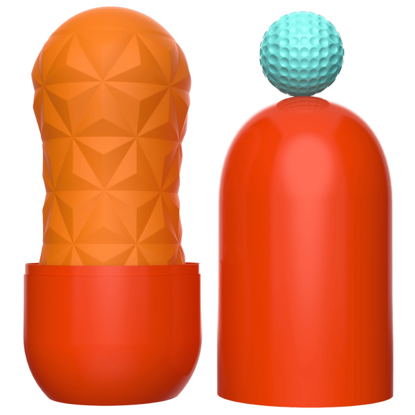 Victoria Masturbator Sleeve – Reusable Stimulation Sleeve with Coil and Ball > Sex Toys For Men > Masturbators Cup