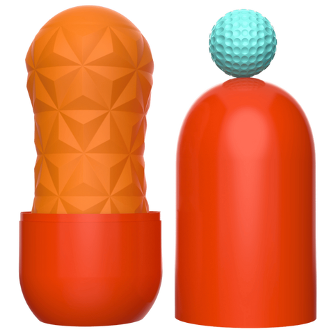 Victoria Masturbator Sleeve – Reusable Stimulation Sleeve with Coil and Ball > Sex Toys For Men > Masturbators Cup