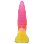 Flame Beast 8.8 Inch Silicone Dildo – Body-Safe Suction Base Dildo > Dildos > Fantasy