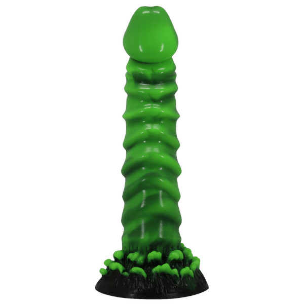 Manticore 9 Inch Textured Silicone Dildo – Body-Safe with Strong Suction Cup > Dildos > Fantasy