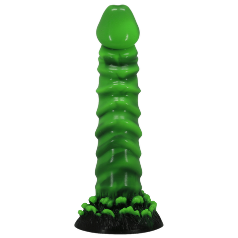Manticore 9 Inch Textured Silicone Dildo – Body-Safe with Strong Suction Cup > Dildos > Fantasy