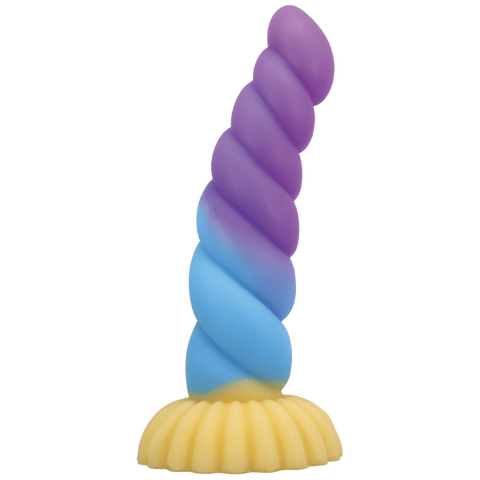 Unicorn Rippled Monster 8.6 Inch Silicone Dildo > Dildos > Fantasy