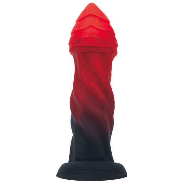 Infernal Goliath 9.8 Rippled Scaled Silicone Dildo > Dildos > Realistic Dildos