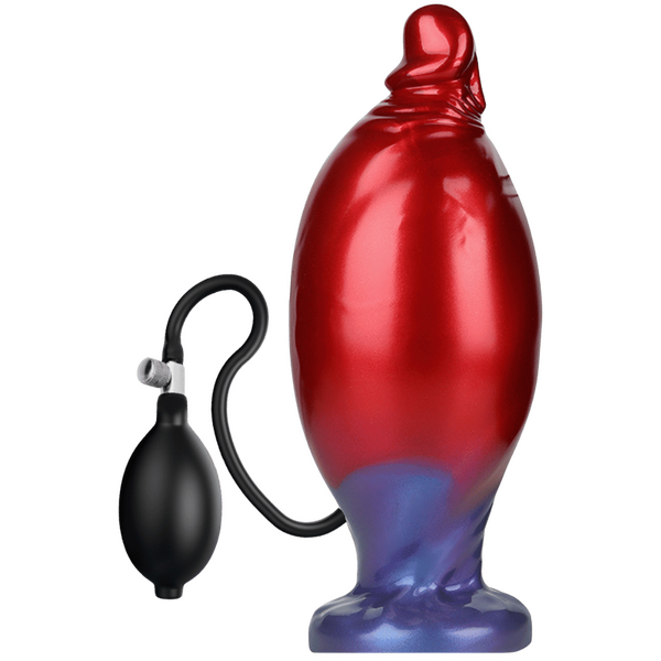 Shadow Behemoth - Inflatable Silicone Textured 8.6 Inch Dildo