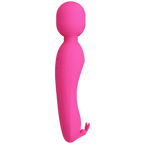 Pretty Love Curtis Wand – Rechargeable Silicone Wand Vibrator with Rabbit Ears > Sex Toys > Massage Wands