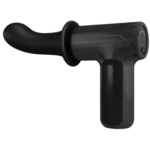 Super Power Thrusting Massage Gun – Powerful Motor Massage Gun with 5 Settings and Replaceable Head > Vibrators > Unconventional