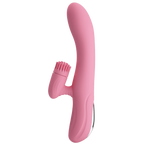 Chris Rechargeable Rotating Tongue Rabbit Vibrator > Vibrators > Ladies > Rabbit Multi