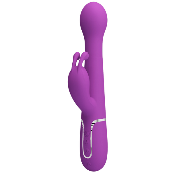 Pretty Love Twinkled Tenderness Thrusting Dual Motor Rabbit Vibrator > Vibrators > Ladies > Rabbit