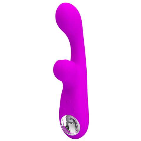 Rechargeable Skylar – Velvet Silicone Multifunction Rabbit Vibrator with Thumping and Vibration Modes > Vibrators > Ladies > Rabbit