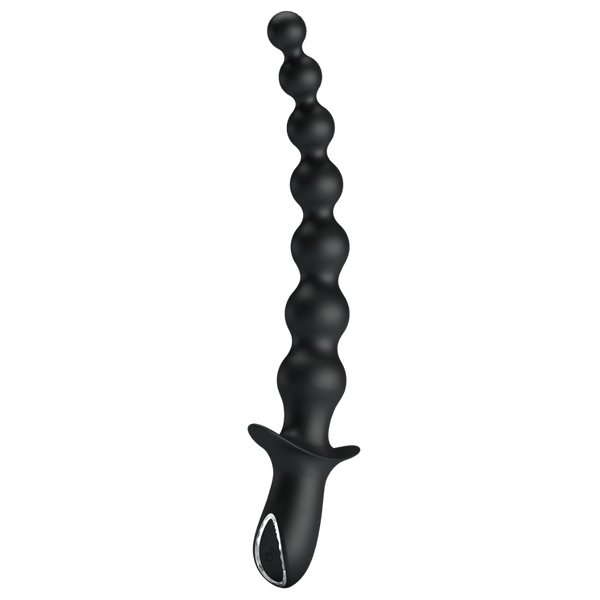 Rigdon – Rechargeable 10-Function Vibrating Bullet Anal Toy with Smooth Silicone Finish > Vibrators > Mini Vibrators