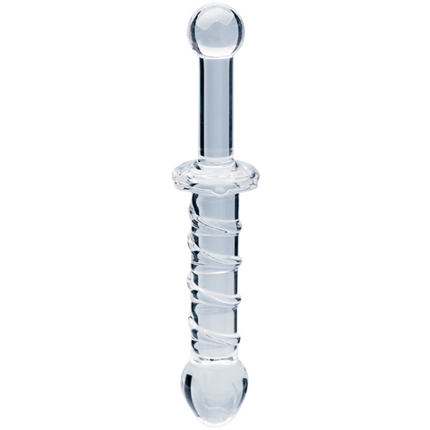 Elysian Swirl – Handblown Borosilicate Glass 5.6 Inch Dildo > Glass > Dildos