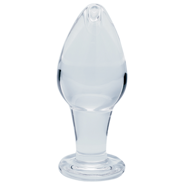Utopian Bud Glass Butt Plug – Handcrafted Borosilicate Glass 3.5 Inch Plug > Glass > Toys