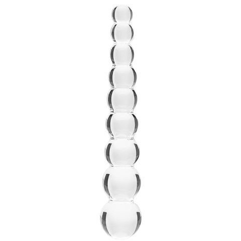 Elysian Pearls – 6.7 Inch Borosilicate Glass Dildo > Glass > Dildos