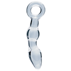 Utopian Mystique 5.2 Inch Ribbed Borosilicate Glass Anal Dildo > Glass > Dildos