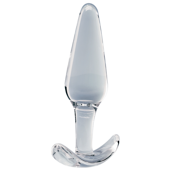 Utopian Floret Handcrafted Borosilicate Glass Butt Plug 4.3 Inch Insertable Length > Glass > Toys