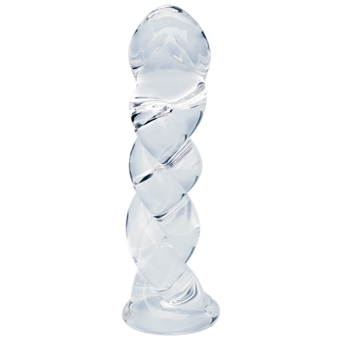Seraphic Braid – 5.7 Inch Handblown Borosilicate Glass Dildo > Glass > Dildos