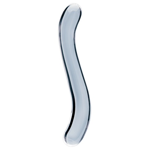 Celestial Curve – 7.1 Inch Handblown Borosilicate Glass Double-Ended Dildo > Glass > Dildos
