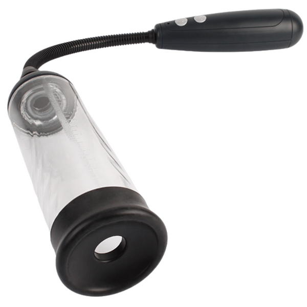 Vaczilla X19 Cylinder (Clear) – USB Rechargeable Penis Pump with Silicone Sleeve and Ring > Pumps > Penis Pumps
